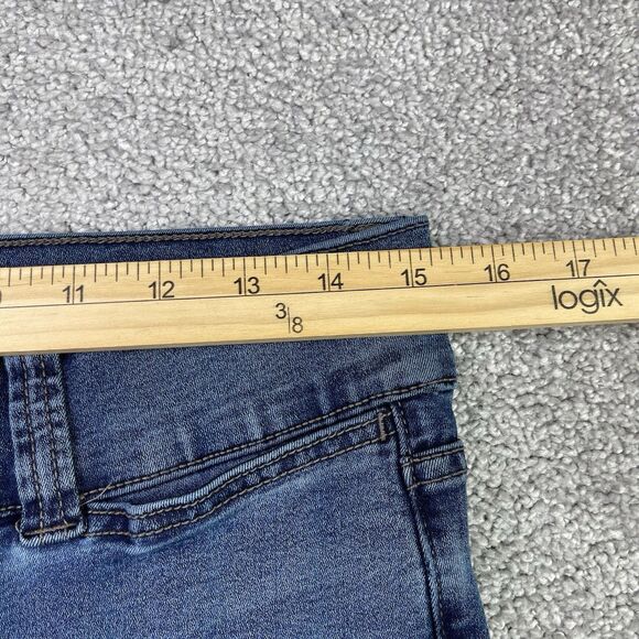 Nicole Miller SoHo Jeans Women’s 10 Blue Bootcut High Rise Medium Wash Stretch - Picture 9 of 13